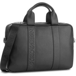 Torba na laptopa EMPORIO ARMANI - Y4P097 YG89J 81072 Black. Czarne torby na laptopa marki Emporio Armani, ze skóry ekologicznej. W wyprzedaży za 859,00 zł.
