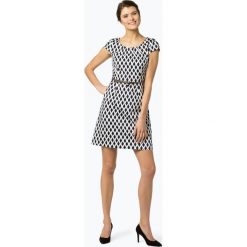 Comma - Sukienka damska, niebieski. Niebieskie sukienki damskie marki comma, bez wzorów, eleganckie, bez kołnierzyka, bez rękawów. Za 499,95 zł.