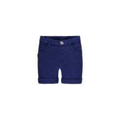 Steiff Boys Spodnie Bermudy blueprint. Niebieskie spodnie chłopięce marki Steiff, z bawełny. Za 129,00 zł.