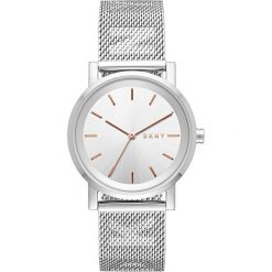 DKNY Soho NY2620. Szare zegarki damskie DKNY, srebrne. W wyprzedaży za 514,00 zł.