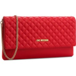 Torebka LOVE MOSCHINO - JC4097PP16LA0500 Rosso. Czerwone torebki klasyczne damskie marki Love Moschino, ze skóry ekologicznej. Za 479,00 zł.