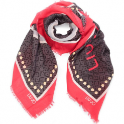 Chusta LIU JO - Foulard 110x110 Mila A68249 T0300 Barbie 71755. Szare chusty damskie Liu Jo, z materiału. Za 199,00 zł.