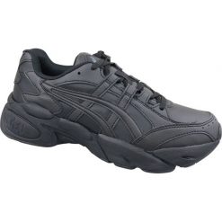 Czarne Buty Asics Gel-BND M 1021A217-001. Czarne buty sportowe męskie Asics, ze skóry, bez zapięcia. W wyprzedaży za 359,00 zł.