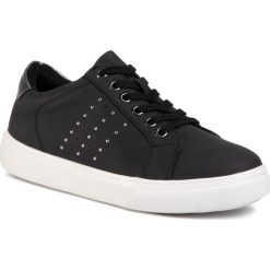 Sneakersy JENNY FAIRY - WYL2086-2 Black. Czarne półbuty damskie Jenny Fairy, ze skóry ekologicznej. Za 89,99 zł.