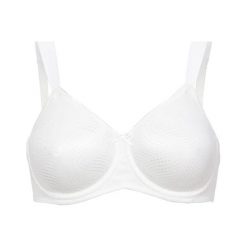 Triumph "Biustonosz ""Minimizer""" Essential waniliowy female biały/beżowy 70D. Brązowe biustonosze sportowe damskie Triumph, s, z haftami, z satyny. Za 169,00 zł.