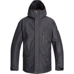 QUIKSILVER Kurtka męska Mission Black. Czarne kurtki męskie Quiksilver, m, bez wzorów, bez kaptura. Za 545,00 zł.