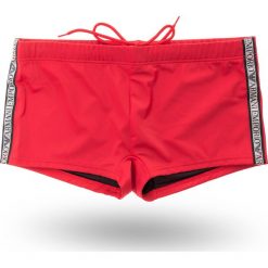 KĄPIELÓWKI Emporio Armani. Czerwone kąpielówki męskie m, z materiału. Za 249,00 zł.