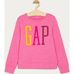 GAP - Bluza dziecięca 104-176 cm. Różowe bluzy dziewczęce GAP, z nadrukiem, z bawełny, bez rękawów, bez kaptura. Za 119,90 zł.