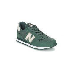 Buty New Balance GM500. Zielone trampki męskie New Balance, bez wzorów, bez zapięcia. Za 263,20 zł.