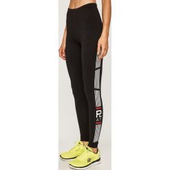 Only Play - Legginsy. Czarne spodnie damskie Only Play, s, z nadrukiem, z elastanu. W wyprzedaży za 59,90 zł.