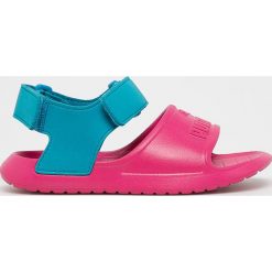 Puma - Sandały dziecięce Divecat v2 Injex. Czerwone sandały dziewczęce marki Puma, z gumy, bez zapięcia. Za 139,90 zł.