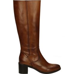 Buty zimowe damskie: Kozaki - 2556 NAT CUOI