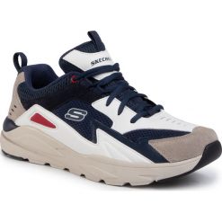 Sneakersy SKECHERS - Randen 210037/NVW Navy/White. Niebieskie sneakersy męskie Skechers, bez zapięcia. W wyprzedaży za 239,00 zł.