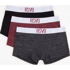 Bokserki 3 pack - Bordowy. Czerwone bokserki męskie Reserved. W wyprzedaży za 29,99 zł.