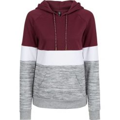 Bluza z kapturem bonprix szary melanż. Szare bluzy rozpinane damskie bonprix, melanż, z kapturem. Za 79,99 zł.