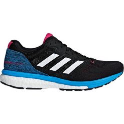 Buty adidas Adizero Boston 7 W Niebiesko-Czarne. Niebieskie buty sportowe damskie Adidas, bez wzorów, z materiału, do biegania. Za 449,99 zł.