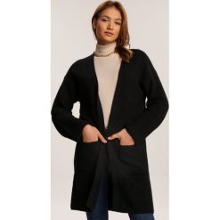 Czarny Kardigan Fyrelora. Czarne swetry damskie Renee, s, bez wzorów. Za 169,99 zł.