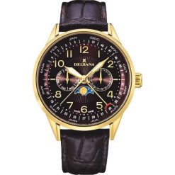 Zegarki męskie: Zegarek męski Delbana Retro Moonphase 42601.646.6.104