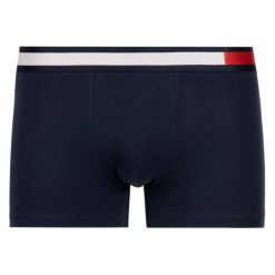 Bokserki TOMMY HILFIGER UM0UM01370. Białe bokserki męskie TOMMY HILFIGER, bez wzorów. Za 99,00 zł.