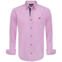 Sir Raymond Tailor Męska Koszula Under M Różowy. Różowe koszule męskie Sir Raymond Tailor, m, w kratkę, bez kołnierzyka, bez rękawów. Za 149,00 zł.