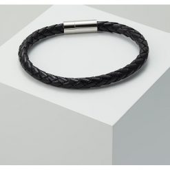 Bransoletki męskie: Paul Smith BRACELET PLAIT Bransoletka black