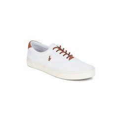 Buty Polo Ralph Lauren THORTON NE. Białe trampki męskie Polo Ralph Lauren, bez wzorów, bez zapięcia. Za 271,20 zł.