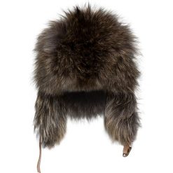Czapka GENA HART BIS FINN Brązowy. Brązowe czapki damskie marki Gena, na zimę, z wiskozy. Za 784,00 zł.