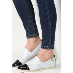 Espadryle damskie: Białe Espadryle Ebullience