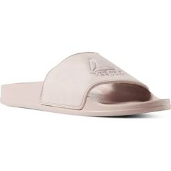 KLAPKI FULGERE SLIDE. Szare klapki damskie Reebok, bez wzorów, bez obcasa. Za 69,99 zł.
