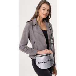 Srebrna Nerka Grooving. Szare nerki damskie Born2be, z nadrukiem, z nadrukiem. Za 59,99 zł.