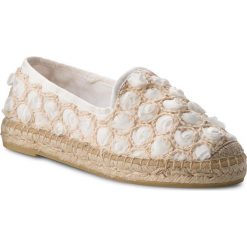 Espadryle KANNA - KV6064 Santero Blanco. Białe tomsy damskie Kanna, z materiału, na płaskiej podeszwie. W wyprzedaży za 149,00 zł.