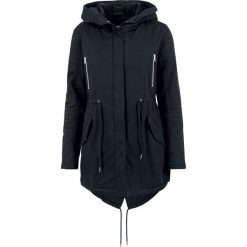 Kurtki damskie: Urban Classics Ladies Sherpa Lined Cotton Parka Kurtka zimowa damska czarny