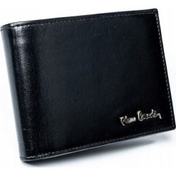 PORTFEL MĘSKI SKÓRZANY PIERRE CARDIN EKSKLUZYWNY. Pomarańczowe portfele męskie Pierre Cardin, bez wzorów, z materiału. Za 149,00 zł.