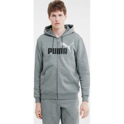 Puma Ess 2 Col Bluza Szary. Szare bluzy męskie Puma, s, z haftami, z bawełny, bez kołnierzyka, bez rękawów, bez kaptura. Za 257,95 zł.
