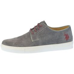 U.S. POLO ASSN. tenisówki męskie Bilbao 43 szare. Szare trampki męskie U.S. Polo Assn., bez wzorów, bez zapięcia. W wyprzedaży za 239,00 zł.