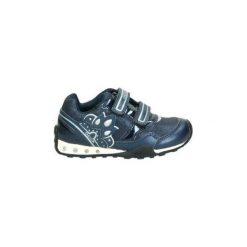 Buty Dziecko Geox J64G2A. Niebieskie trampki chłopięce Geox, bez wzorów, bez zapięcia. Za 263,69 zł.
