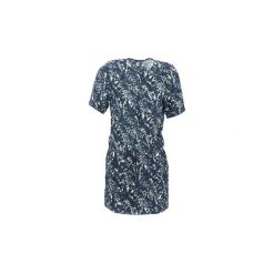 Sukienki krótkie Ikks SABLE. Niebieskie sukienki damskie IKKS, bez wzorów, bez kołnierzyka, z krótkim rękawem, krótkie, mini. Za 429,50 zł.