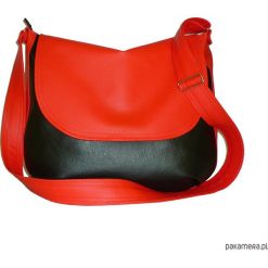 5481 ankate, czerwona listonoszka, messengerbag. Czerwone listonoszki damskie marki Pakamera, bez wzorów, klasyczne, na ramię, bez dodatków. Za 145,00 zł.