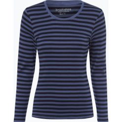 Brookshire - Damska koszulka z długim rękawem, niebieski. Niebieskie t-shirty damskie brookshire, m, w paski, z dżerseju. Za 89,95 zł.