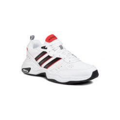 ADIDAS STRUTTER EG2655 Biały. Białe buty sportowe męskie Adidas, ze skóry ekologicznej, bez zapięcia. Za 229,99 zł.