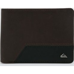 Quiksilver - Portfel skórzany. Brązowe portfele męskie marki Quiksilver, z materiału. W wyprzedaży za 179,90 zł.