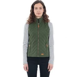 Kamizelka "Soulmate" w kolorze khaki. Brązowe kamizelki damskie Trespass Women, xxs, bez wzorów, ze skóry, bez kaptura. W wyprzedaży za 122,95 zł.