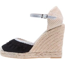 Buty damskie: mint&berry Sandały na obcasie nero