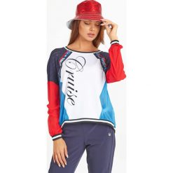 BLUZKA VIBES SPORTALM. Bluzki damskie Sportalm, bez wzorów, eleganckie, bez kołnierzyka, bez rękawów. Za 699,00 zł.