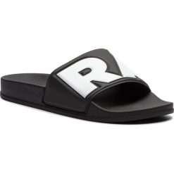 Klapki G-STAR RAW - Cart Slide II D08754-3593-964 Black/White. Czarne klapki męskie marki G-Star RAW, bez wzorów, ze skóry ekologicznej. Za 179,00 zł.