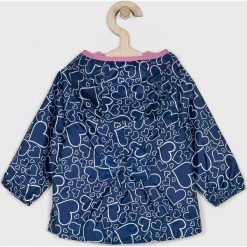 Blukids - Kurtka dziecięca 74-98 cm. Niebieskie kurtki dziewczęce Blukids, bez wzorów, z bawełny, krótkie, z kapturem. Za 89,90 zł.