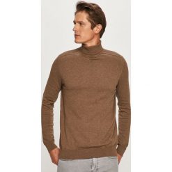 Selected - Sweter. Czarne swetry męskie Selected, s, bez wzorów, z bawełny, z golfem, bez kaptura. Za 169,90 zł.