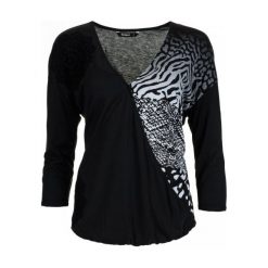 Desigual Top Damski San Diego S Czarny. Czarne koszulki damskie Desigual, s, bez wzorów, bez kołnierzyka. W wyprzedaży za 163,00 zł.