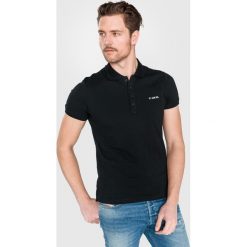 Diesel Heal Broken Polo Koszulka Czarny. Czarne koszulki męskie Diesel, xl, bez wzorów, z bawełny, bez rękawów. Za 352,95 zł.