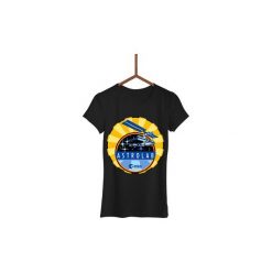 Koszulka ASTROLAB MISSION LOGO Damska. Czarne koszulki damskie marki Failfake, xxl, bez wzorów, bez kołnierzyka. Za 130,00 zł.